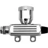 DRAG Specialties Solo Custom Mini Rear Brake Master Cylinder Assembly - Chrome