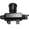 DRAG Specialties Solo Custom Mini Rear Brake Master Cylinder Assembly - Black