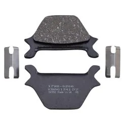 DRAG Specialties Organic Rear Brake Pads L1987-99 H-D XL 91-98 Dyna Glide 84-97 FXR 84-E87 FXST/FLST