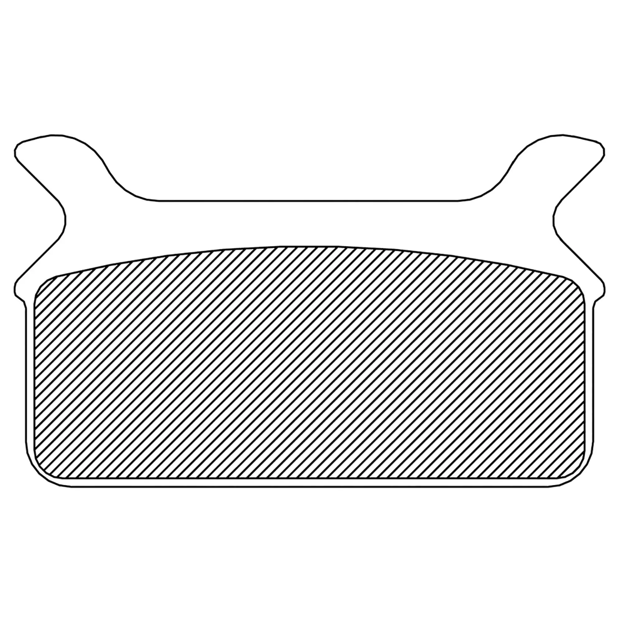 DRAG Specialties Sintered Rear Brake Pads 1999 H-D FLHT/FLHR/FLTR 86-98 FLT/FLHT/FLHS/FLHR/FLTR - Image 2