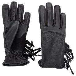 Axel Co. Alligator Tassel Gloves