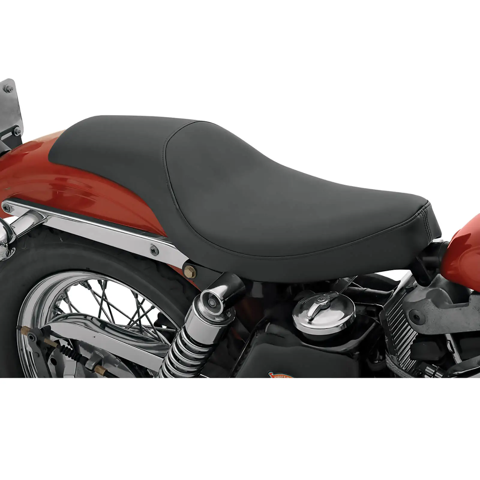 DRAG Specialties Predator 2-Up Seat - Smooth - 1957-78 Harley-Davidson Sportster XL - Image 2