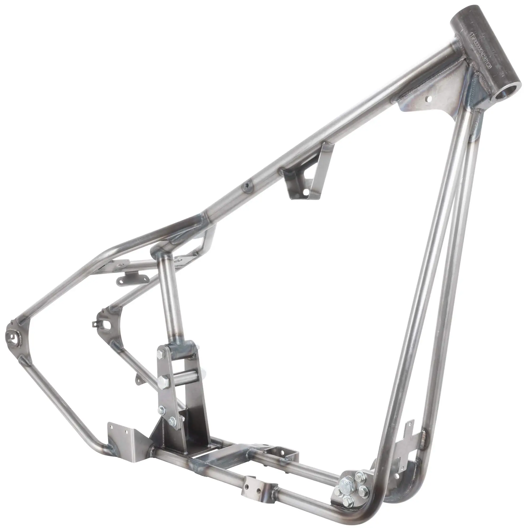 Gasbox Full Rigid Chopper Frame 2004-2022 Harley-Davidson Sportsters - 3" Up - Sporty Tank Mounts