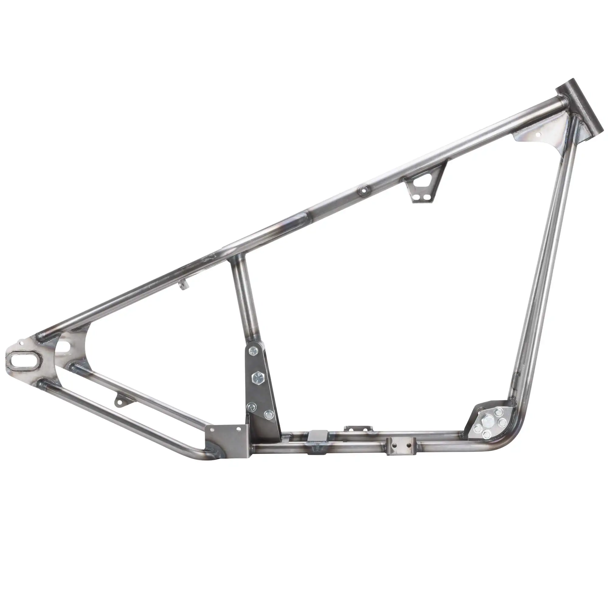 Gasbox Full Rigid Chopper Frame 2004-2022 Harley-Davidson Sportsters - 3" Up - Sporty Tank Mounts - Image 2