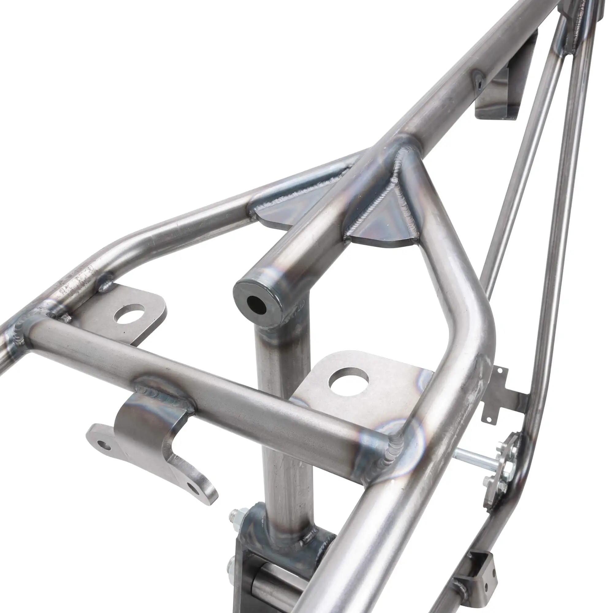 Gasbox Full Rigid Chopper Frame 2004-2022 Harley-Davidson Sportsters - 3" Up - Sporty Tank Mounts - Image 9