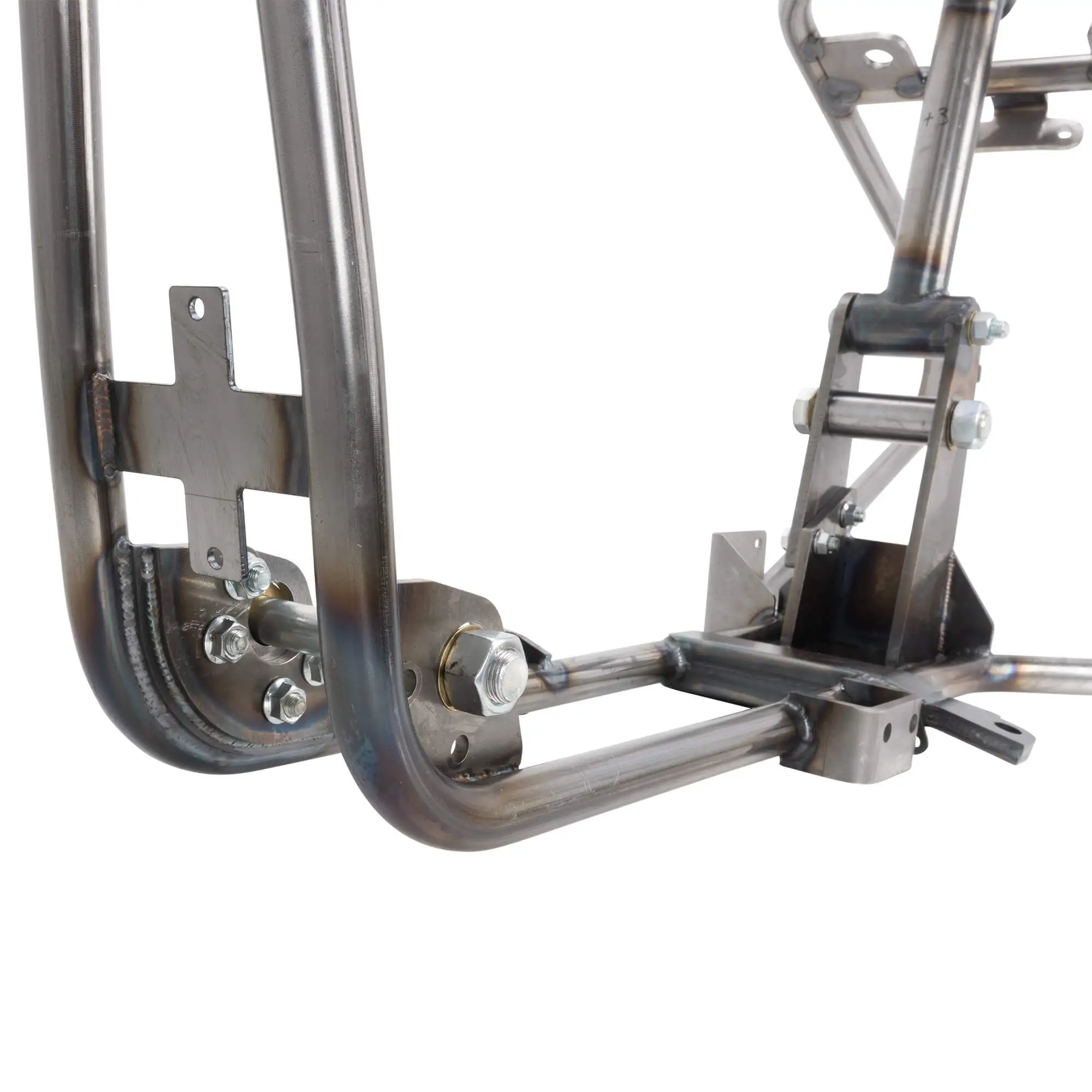 Gasbox Full Rigid Chopper Frame 2004-2022 Harley-Davidson Sportsters - 3" Up - Sporty Tank Mounts - Image 17