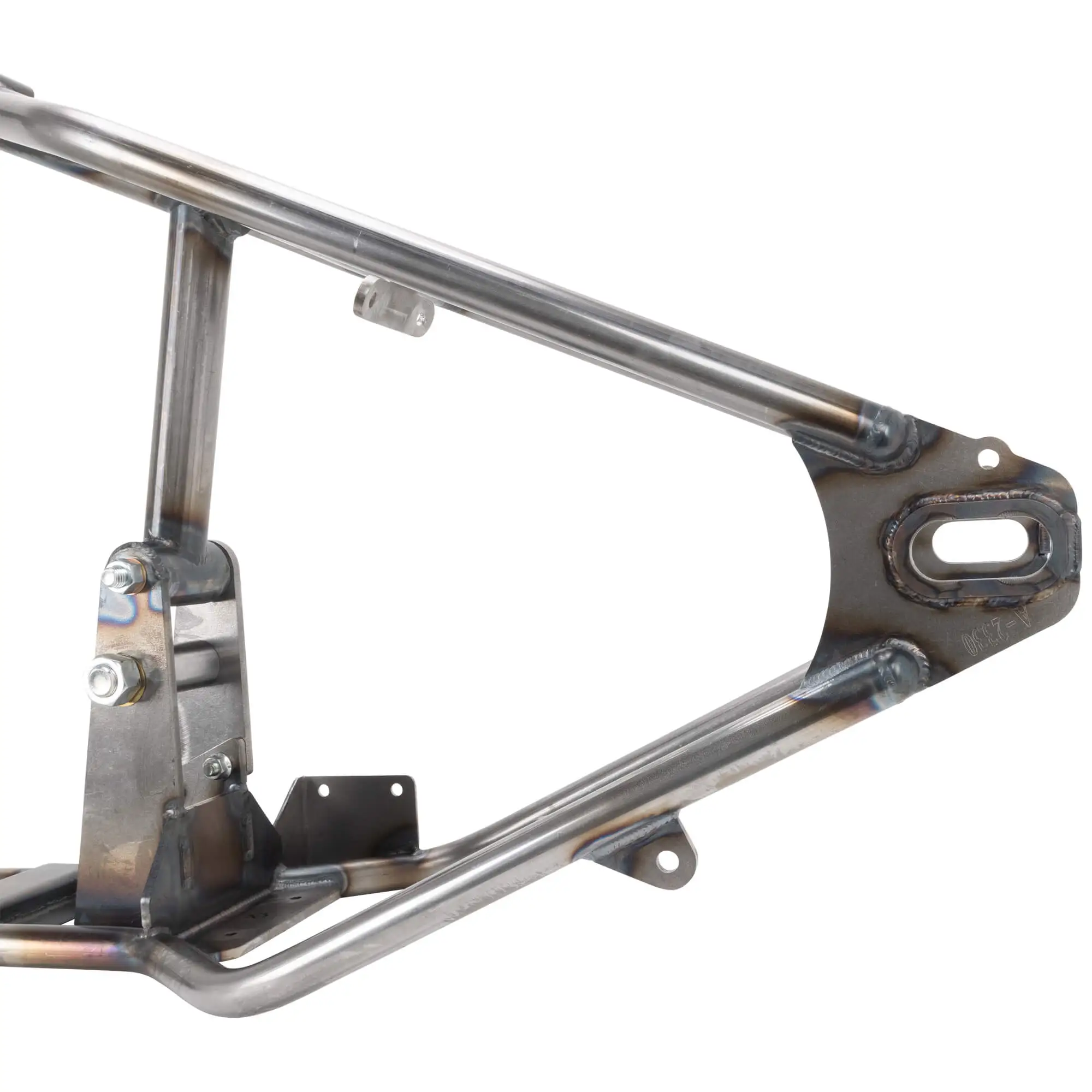Gasbox Full Rigid Chopper Frame 2004-2022 Harley-Davidson Sportsters - 3" Up - Sporty Tank Mounts - Image 19