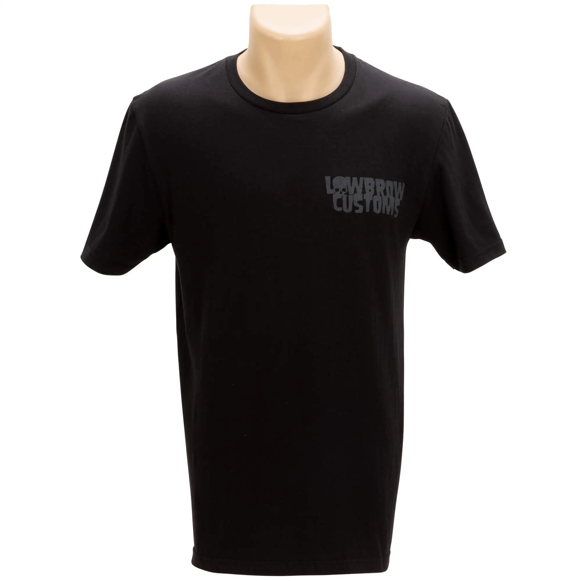 Lowbrow Customs Black-Out T-Shirt - Image 3