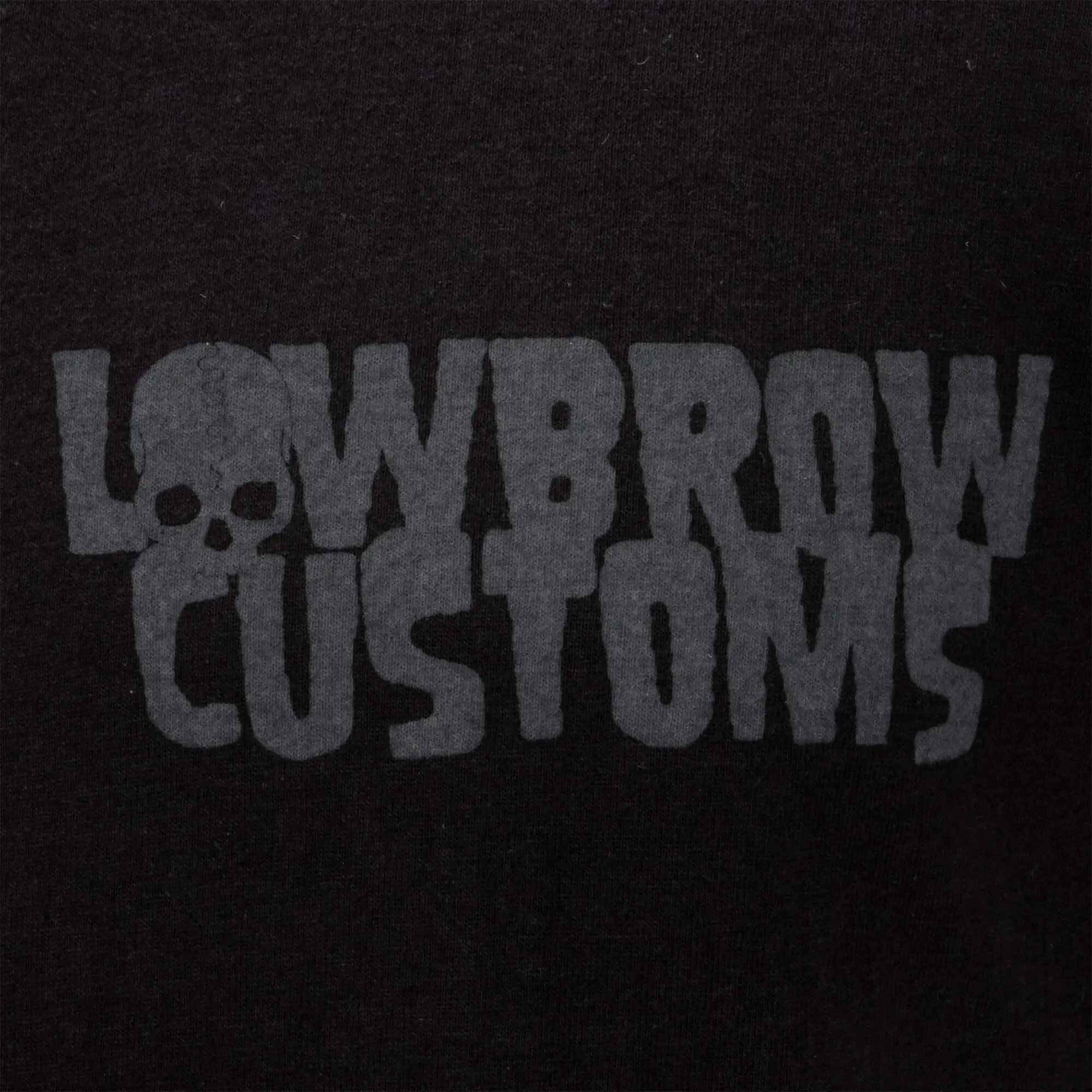 Lowbrow Customs Black-Out T-Shirt - Image 4