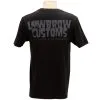 Lowbrow Customs Black-Out T-Shirt
