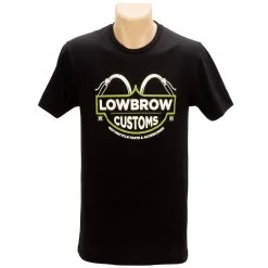 Lowbrow Customs Bar And Shield T-Shirt