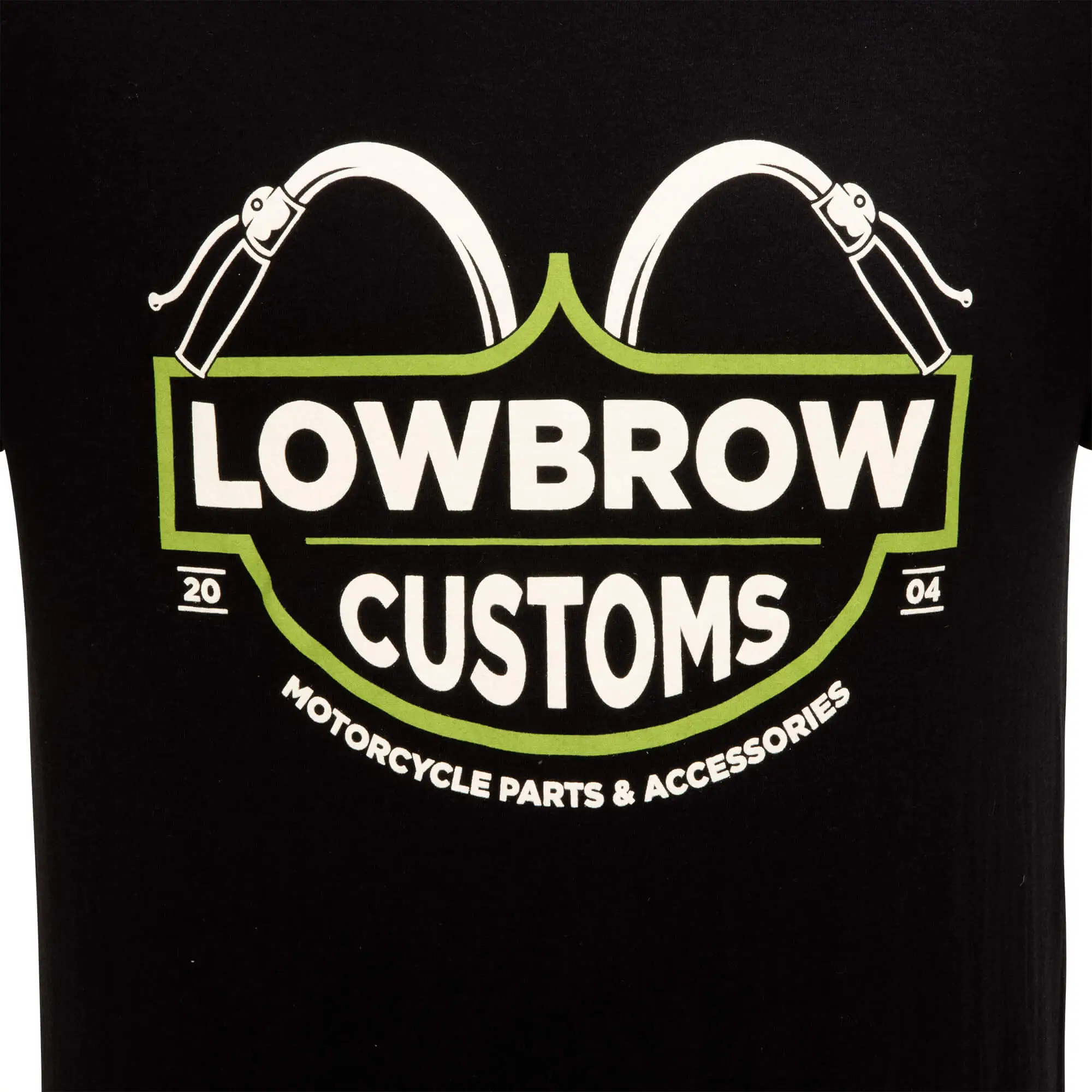 Lowbrow Customs Bar And Shield T-Shirt - Image 2