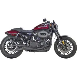 Two Brothers Racing Exhausts Comp-S 2 Into 1 Exhaust System - Black - 2014-2022 Harley-Davidson Sportster
