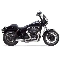 Two Brothers Racing Exhausts Comp-S 2 Into 1 Exhaust System - Brushed - 1999-2005 Harley-Davidson Dyna