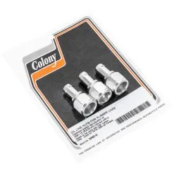 Colony #3590-3 Oil Line Nuts For 3/8 Inch Rubber Lines 1915-64 Harley-Davidson