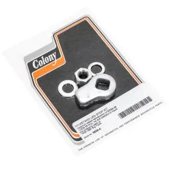 Colony #3636-4 Kickstand Leg Stop Kit - CAD Plated - 1936-84 Harley-Davidson Big Twins