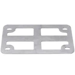 Fiorucci Fabrications Weld-On License Plate Sissy Bar Bracket