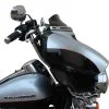 Klock Werks Flare Windshield - 4 Inch - Black - 2014-Up Harley-Davidson FLH Models