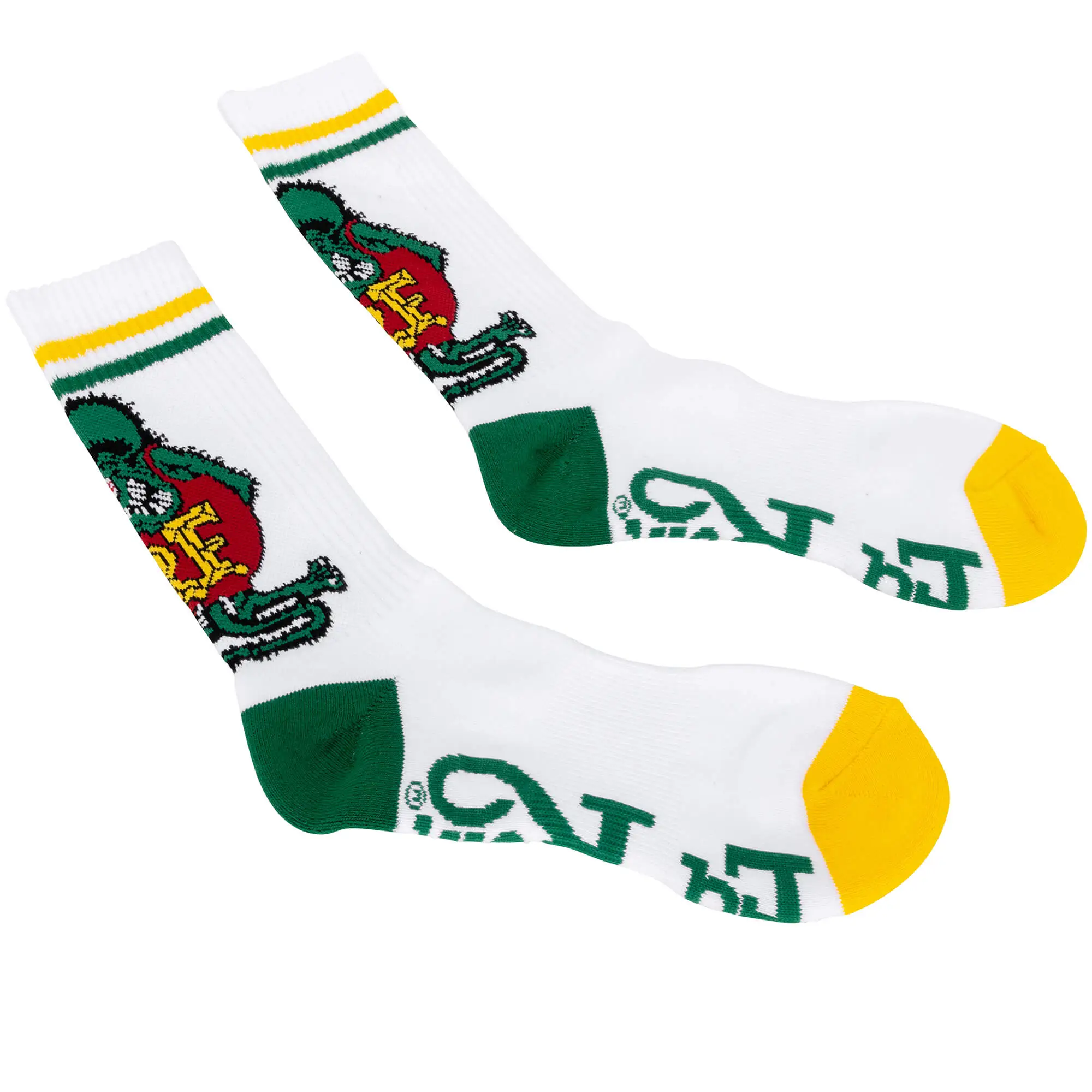Mooneyes Rat Fink Standing Socks - White - Image 2