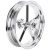 Led Sled Customs Square Spoke Invader 16 X 3.5 Dual Flange Rear Wheel - Chrome