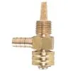 Prism Supply Co. 1/4 Inch NPT 90 Degree Petcock - Brass