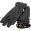 Axel Co. Premium Cowhide Gloves - Leopard Lined - Black
