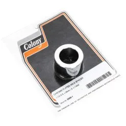 Colony #3586-1 Chrome Axle Spacer - 1-1/2 Inch O.D. X 25MM I.D. X 1 Inch Thick
