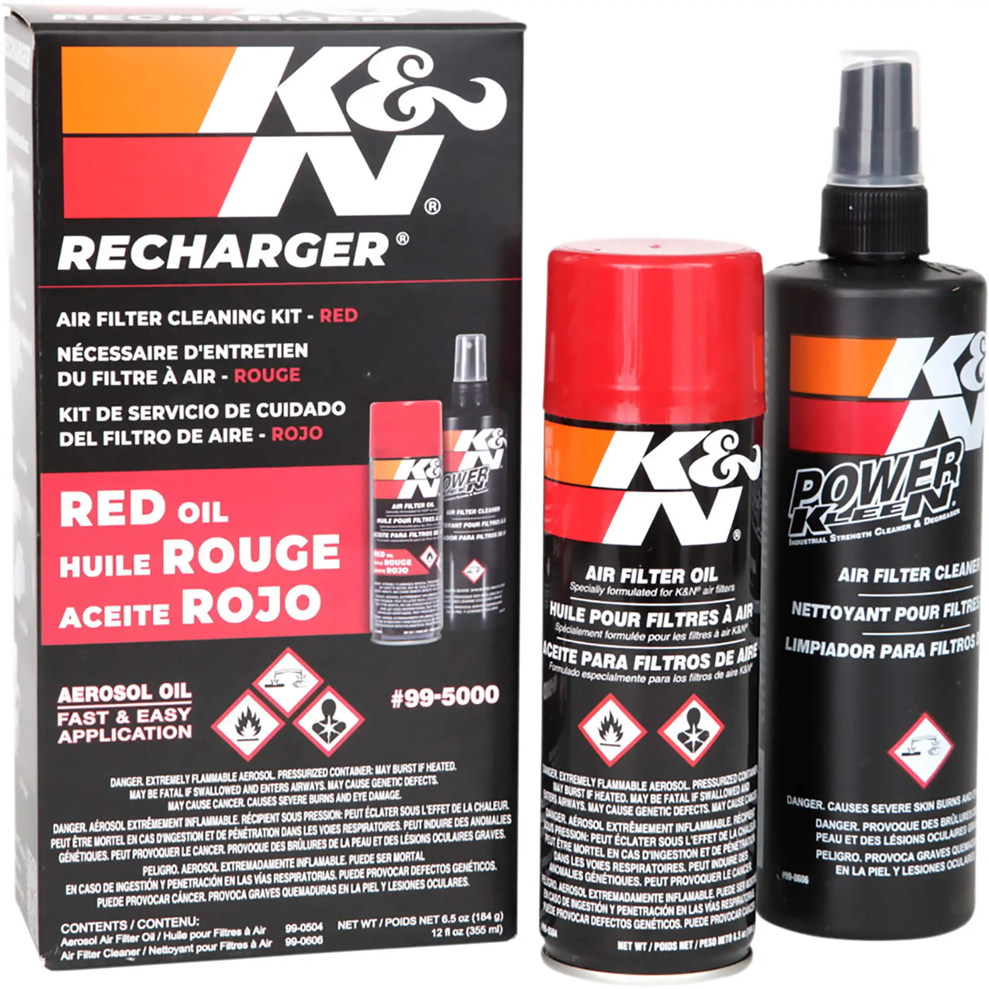 K&N Air Filters Recharger Air Filter Cleaning Kit
