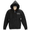 Lowbrow Customs Premium Blackout Zip-up Hooded Sweatshirt