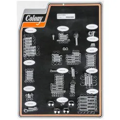 Colony #1018-P Complete Show Bike Kit Chrome Smooth Allen Hardware Harley 2000-06 Twin Cam Softail