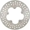 RUSSELL Drilled Stainless Steel Brake Rotor - 11.5 Inches - Replaces Harley-Davidson OEM# 41807-74