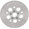 RUSSELL Drilled Stainless Steel Brake Rotor - 11.5 Inches - Replaces Harley-Davidson OEM# 44156-00