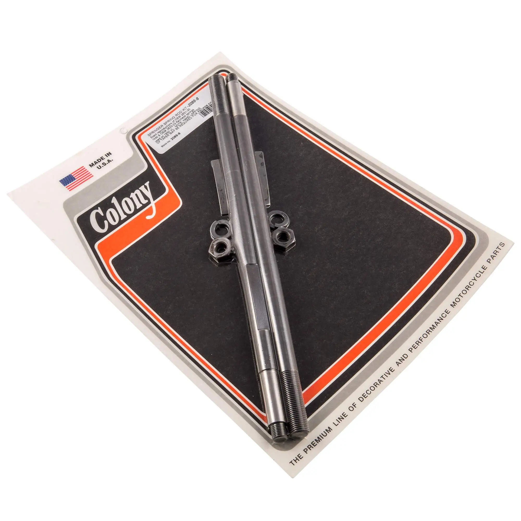 Colony #2089-8 Springer Spring Rod Kit Harley 1930 VL OEM 2623-23