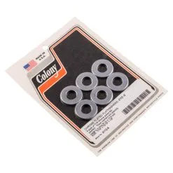 Colony #2112-6 7/16 Inch Chrome Plated Flat Washers 6 Pack