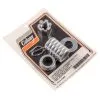 Colony #2149-5 Rear Axle Nut Spacer Kit Grooved Chrome Harley FLT 2000-02