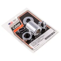 Colony #2258-5 Chrome Rear Axle Nut Washer Spacer Kit Harley Sportster 04-up