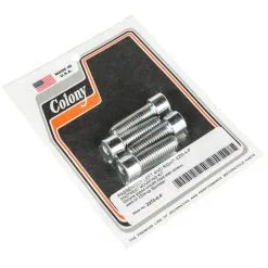 Colony #2270-4-P Passenger Left And Right Footrest Mounting Kit Smooth Chrome Harley XL 04-up