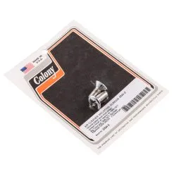 Colony #2324-2 Air Cleaner Cover Mounting Screws Chrome Harley Big Twin 66-77 XL 56-77