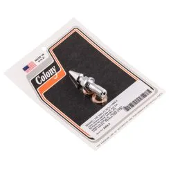Colony #2359-3 Chrome Pike Nut 10mm Brake Line Banjo Bolt Harley Sportster 04-up