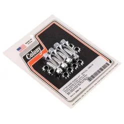 Colony #2364-16 Lifter Base Chrome Screw Kit Special Harley Big Twins 54-75