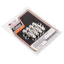 Colony #2365-16 Lifter Base Screw Kit CAD For Aftermarket Cases Harley Big Twin 1954-75