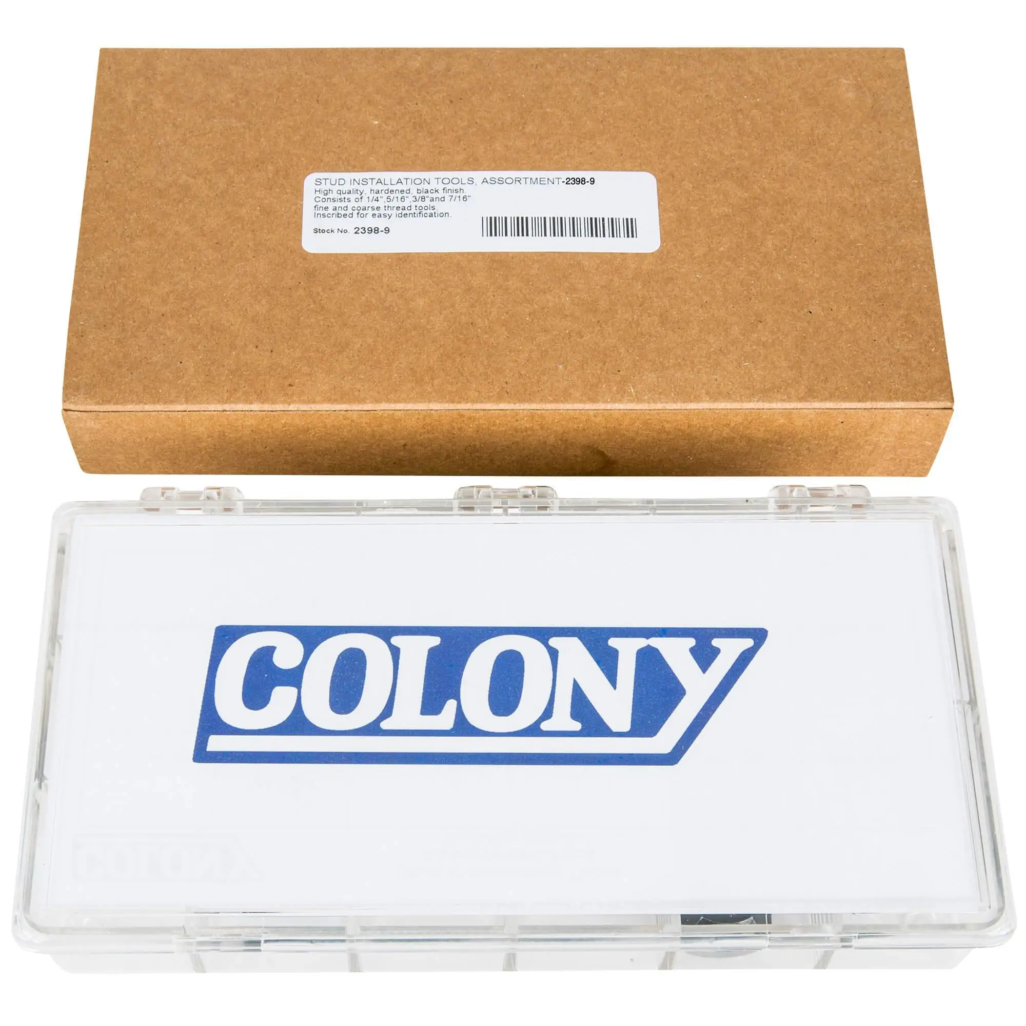 Colony #2398-9 Threaded Stud Installation Tool Kit 1/4 - 3/8 - 7/16 Coarse And Fine Thread - Image 3
