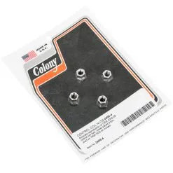 Colony #2459-4 Control Coil Nuts Harley-Davidson OEM 3343-09 On 1909-1930
