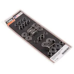 Colony #2493-6 Rear Fender Frame Clamp Parkerized Bolt Kit Harley Big Twin 1936-57