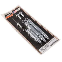 Colony #2574-3 Footpegs And Shifter Chrome Pike Nuts Harley Davidson Chopper