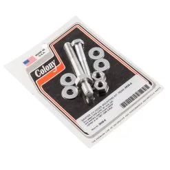 Colony #2638-8 Master Cylinder Mounting Kit Rear Zinc Harley Softail 1987-99