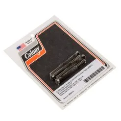 Colony #2791-4 Carburetor Air Cleaner Connection Mounting Screw Kit Parkerized Harley WLA WLC 41-52