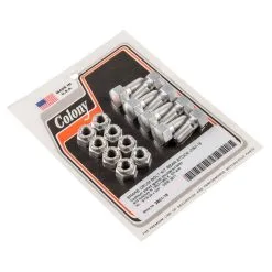 Colony #2801-16 Brake Drum Bolt Kit Rear CAD Plated Harley K KH XL 1952-65