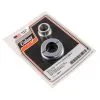 Colony #2825-3 Rear Wheel Bearing Locknut And Seal Chrome Harley Sportster 1955-78