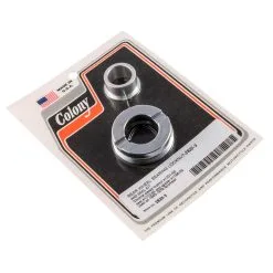 Colony #2825-3 Rear Wheel Bearing Locknut And Seal Chrome Harley Sportster 1955-78